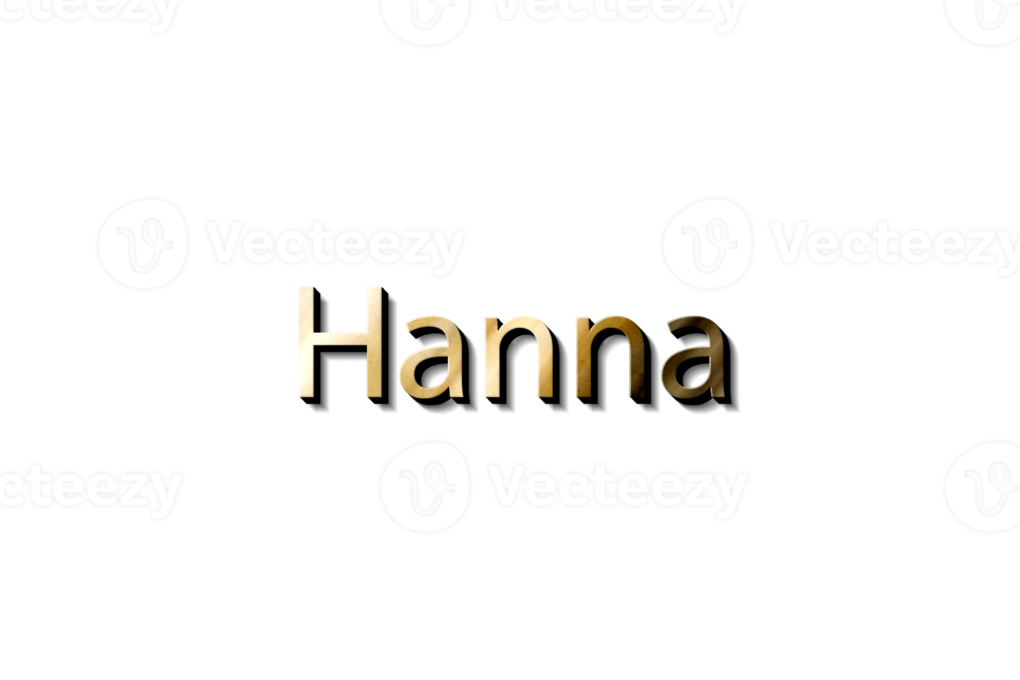 HANNA 3D NAME 15733073 PNG