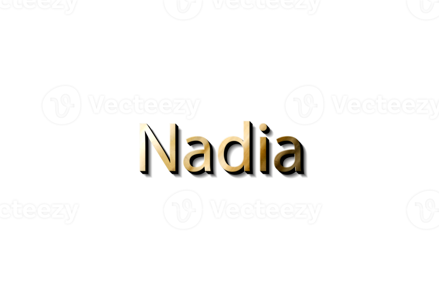 NADIA NAME 3D png