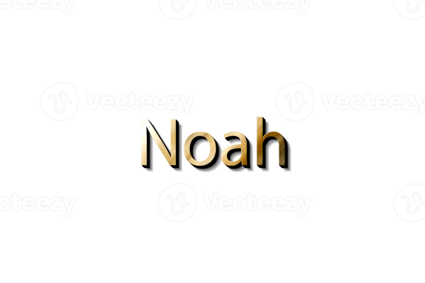 NOAH NAME 3D png