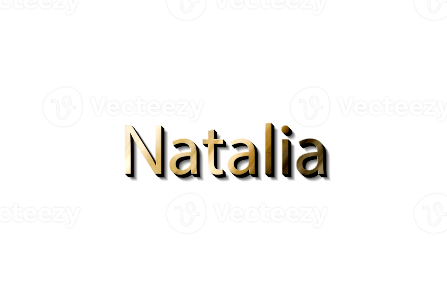 NATALIA NAME 3D png
