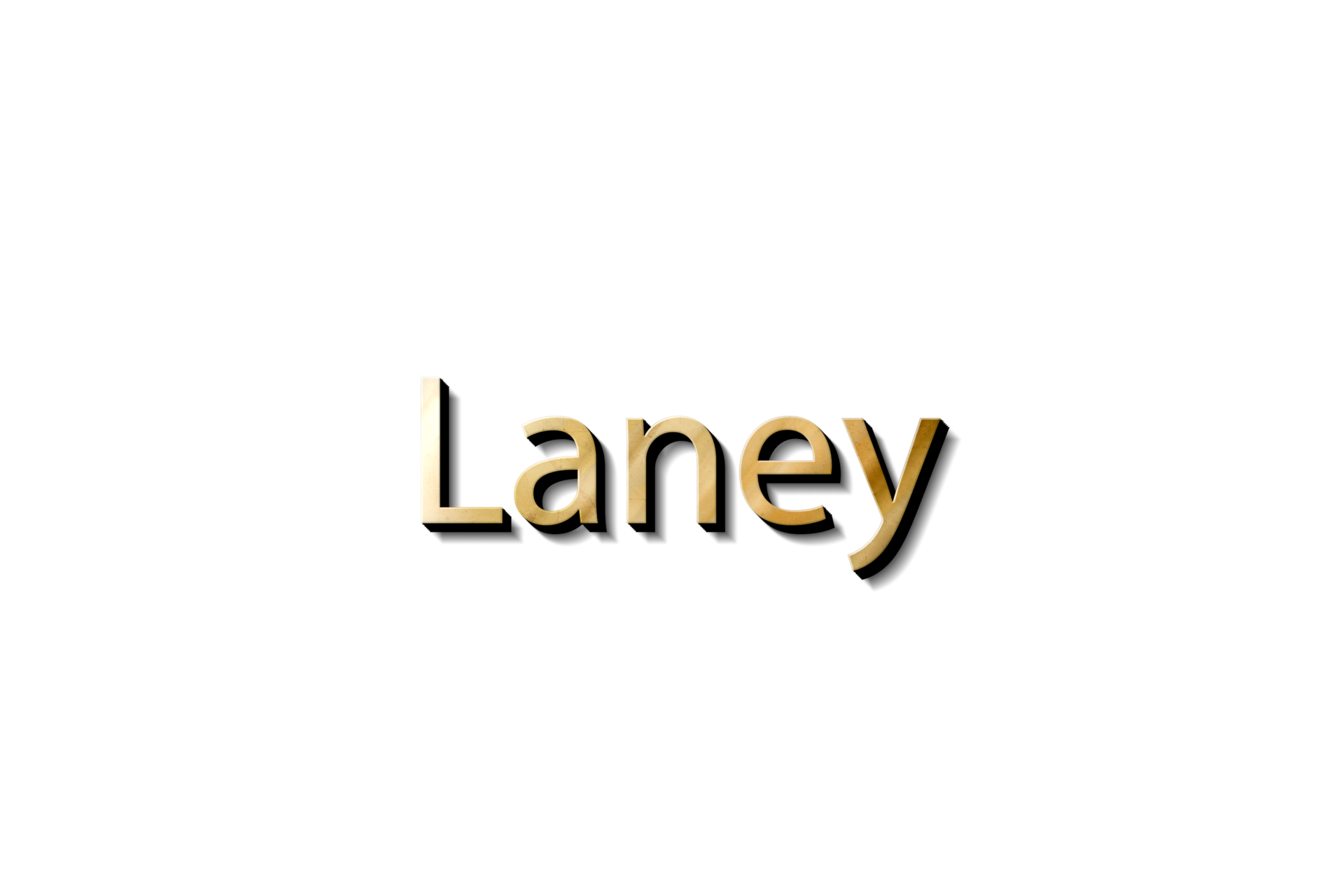 Laney nome 3d 15733130 PNG