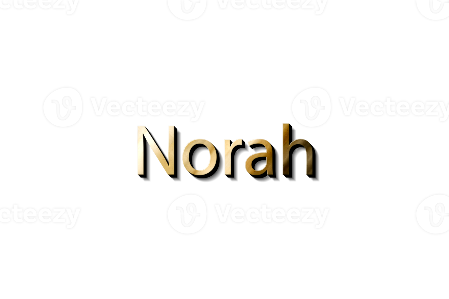NORAH NAME 3D png
