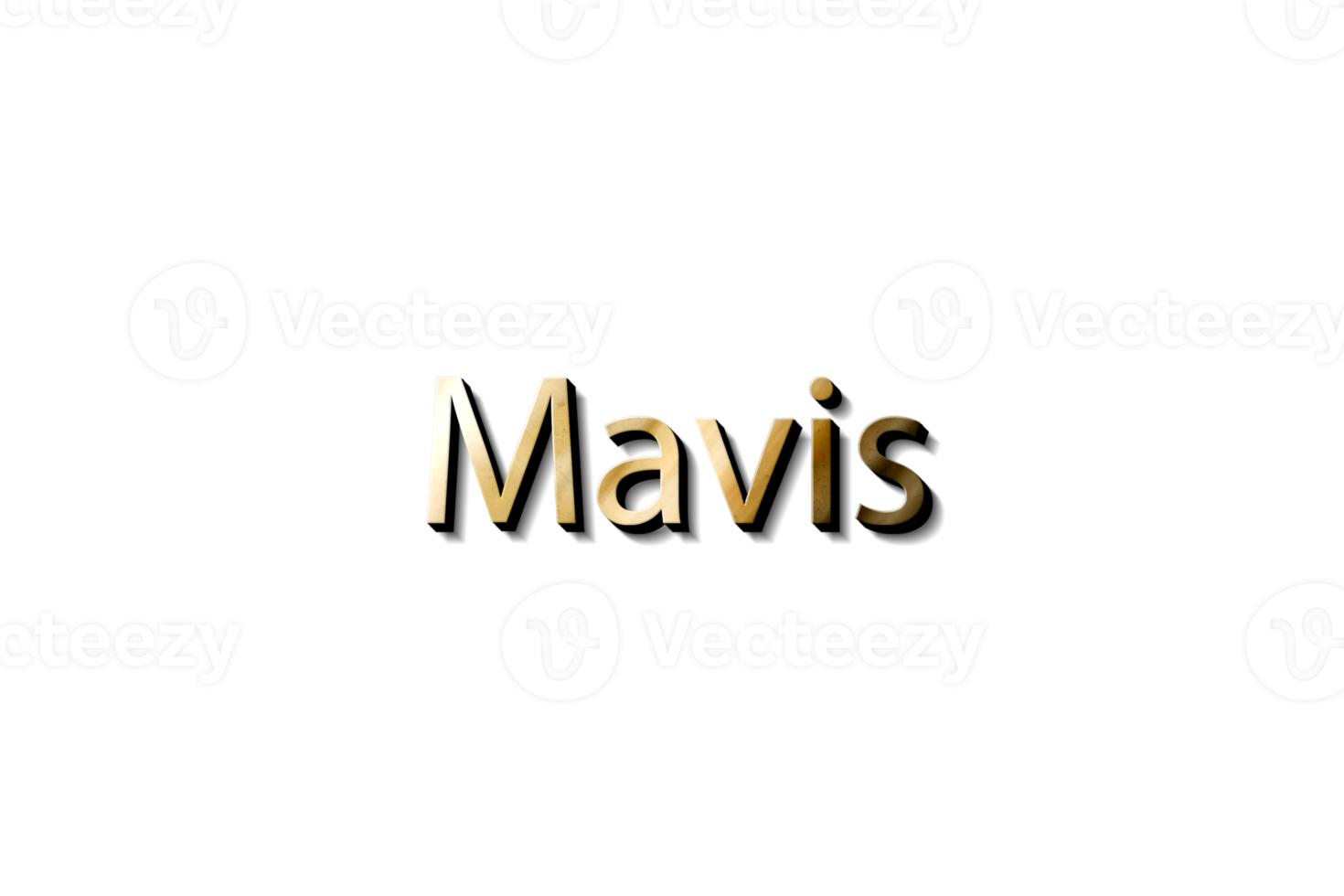 MAVIS NAME 3D 15733165 PNG