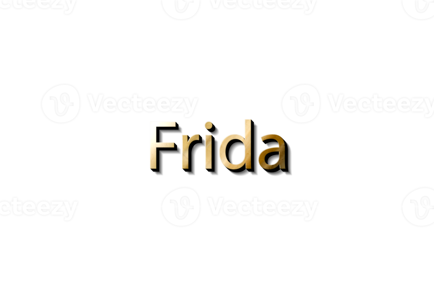 FRIDA 3D NAME png