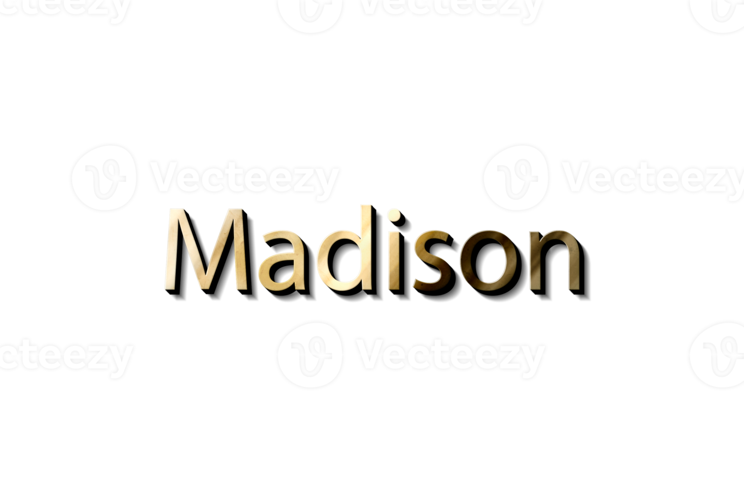 MADISON NAME 3D png