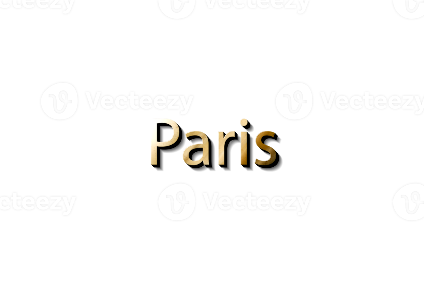 PARIS NAME 3D png