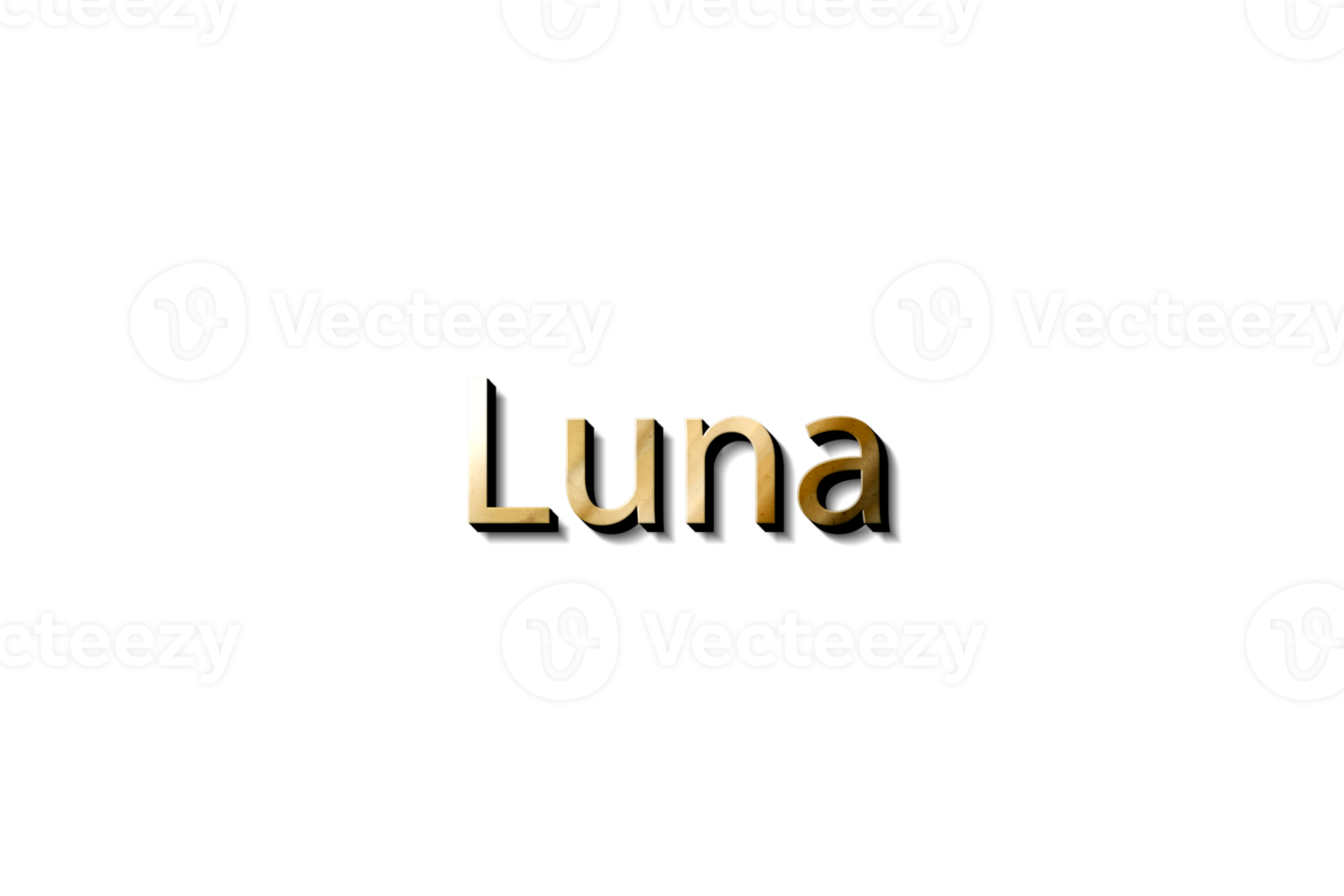LUNA NAME 3D 15733290 PNG