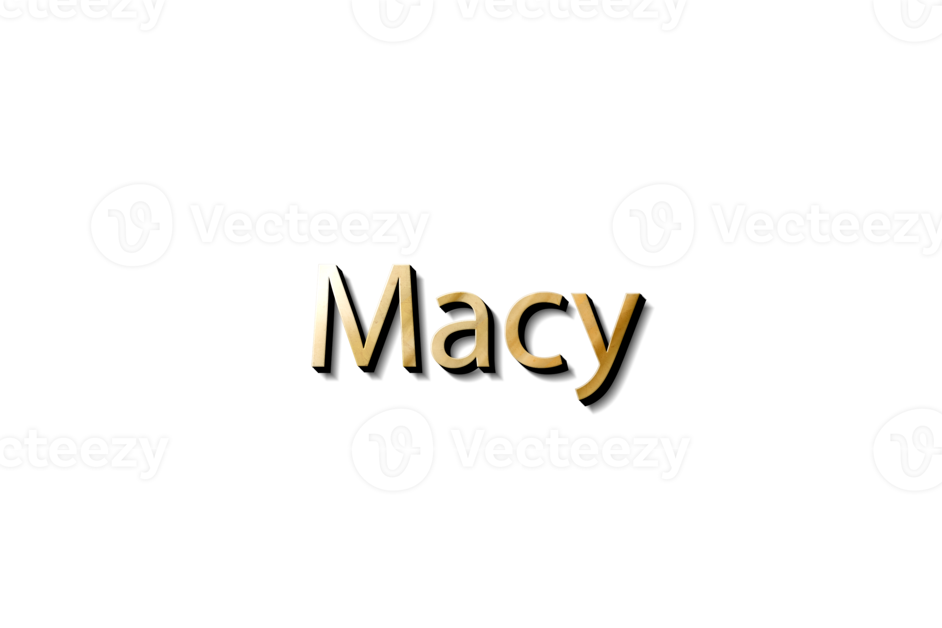 Free MACY NAME 3D 15733300 PNG with Transparent Background