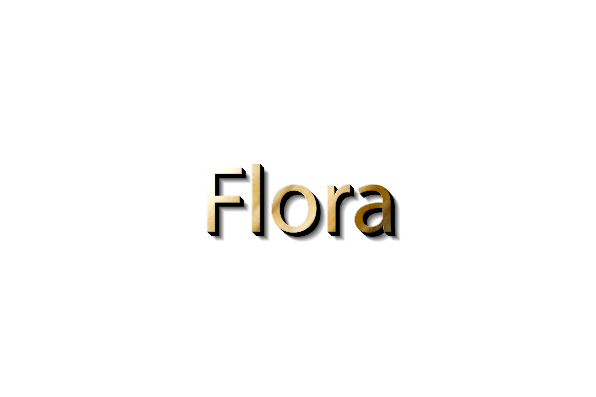 FLORA 3D NAME 15733320 PNG