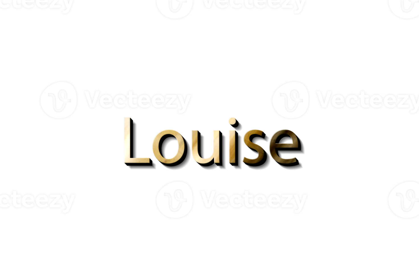 LOUISE NAME 3D png