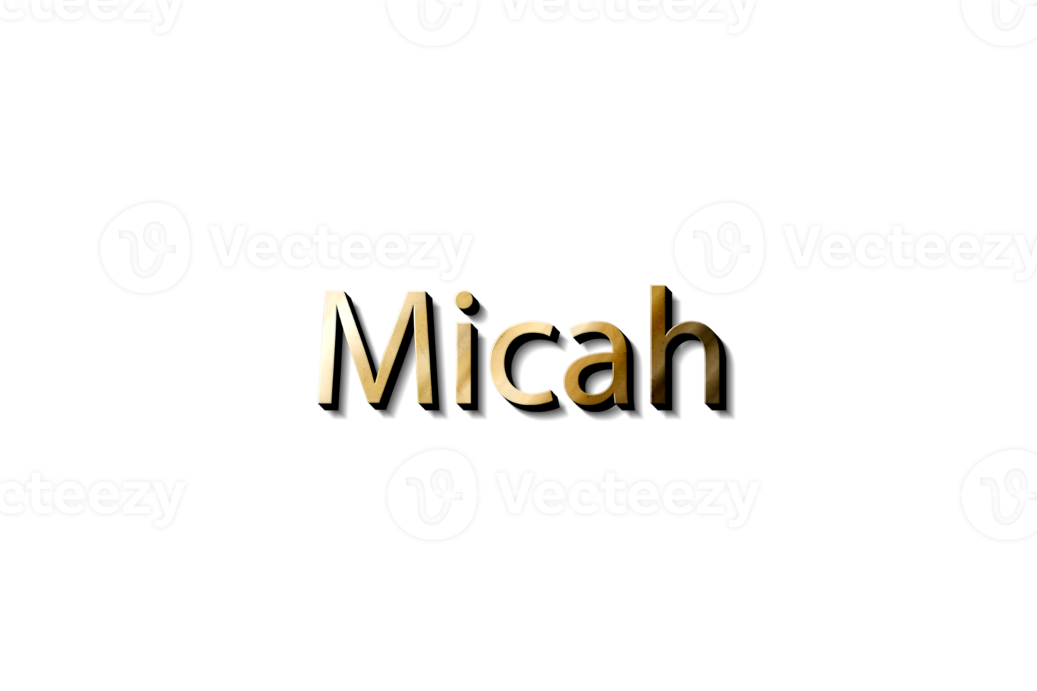 MICAH 3D NAME png