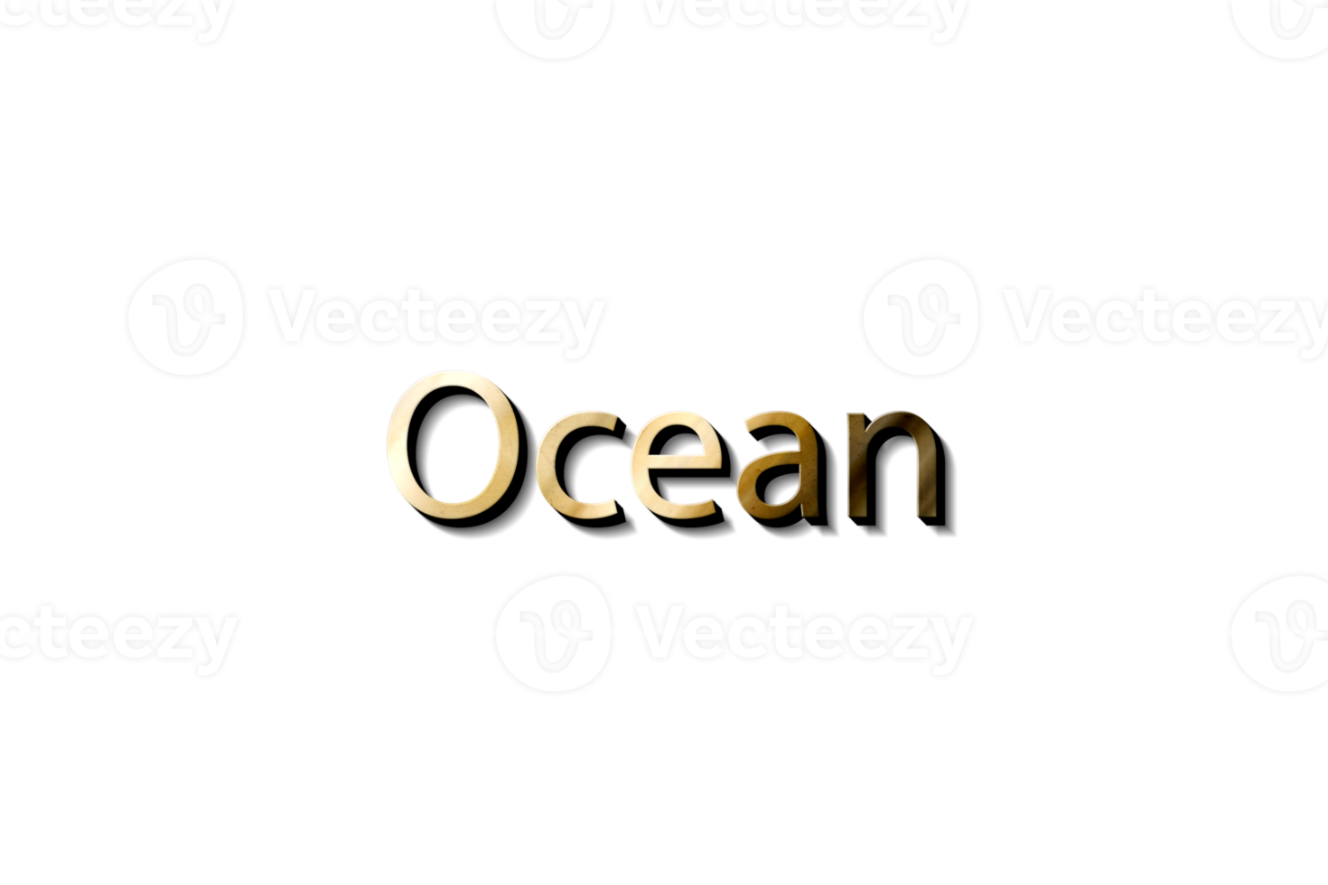 oceano 3d nome png