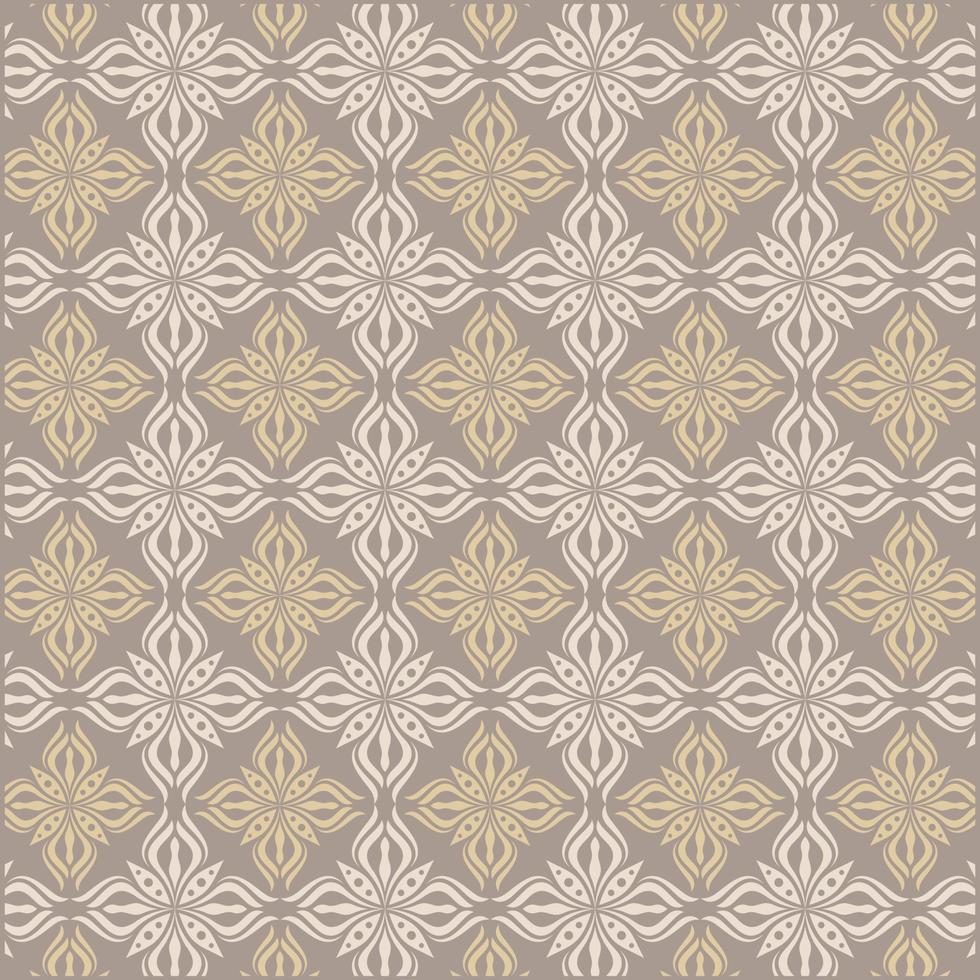vector patrón floral decorativo damasco