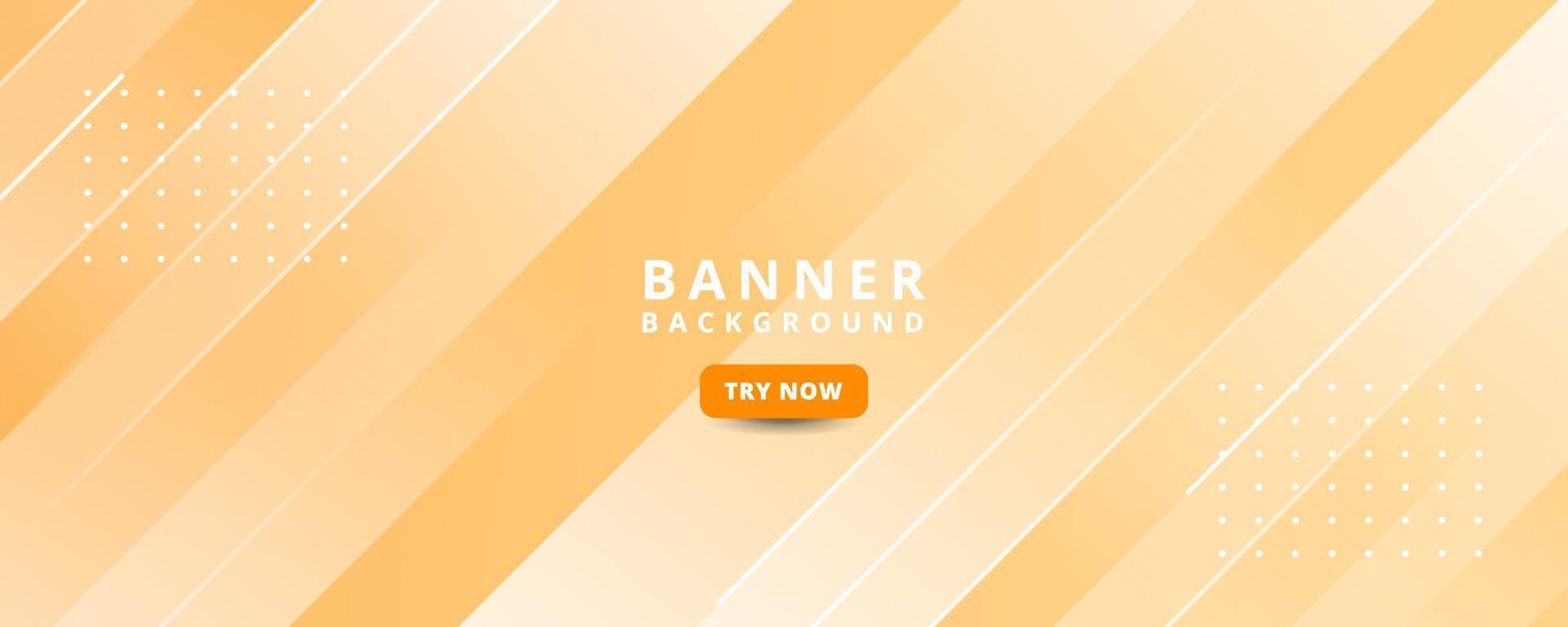 Background banners. full of colors, bright orange vector