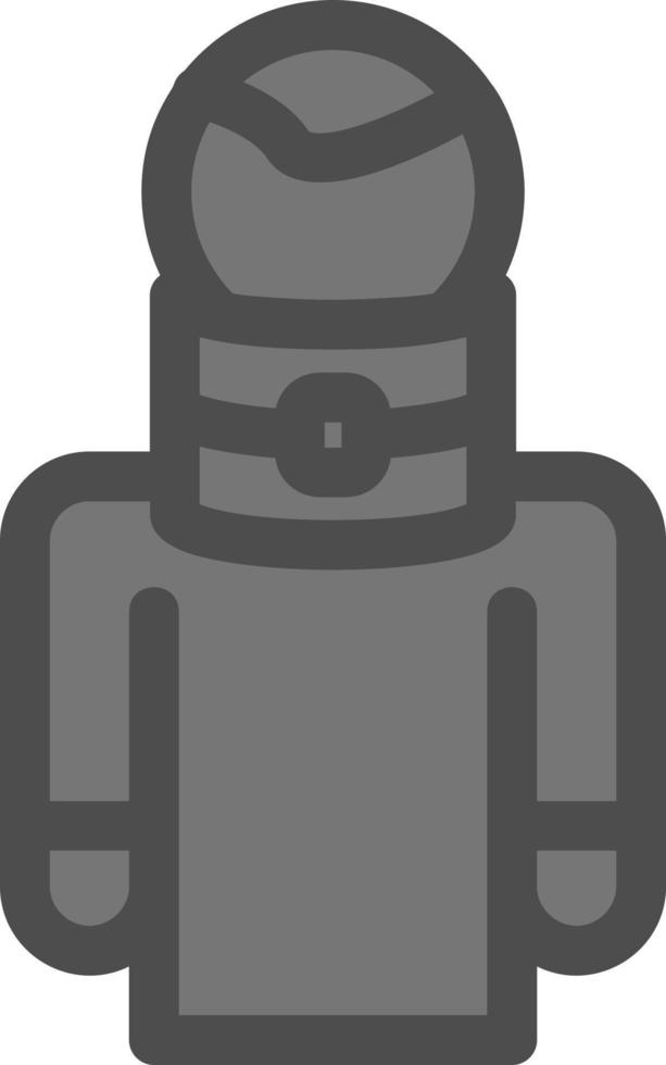 Broken Neck Vector Icon Design