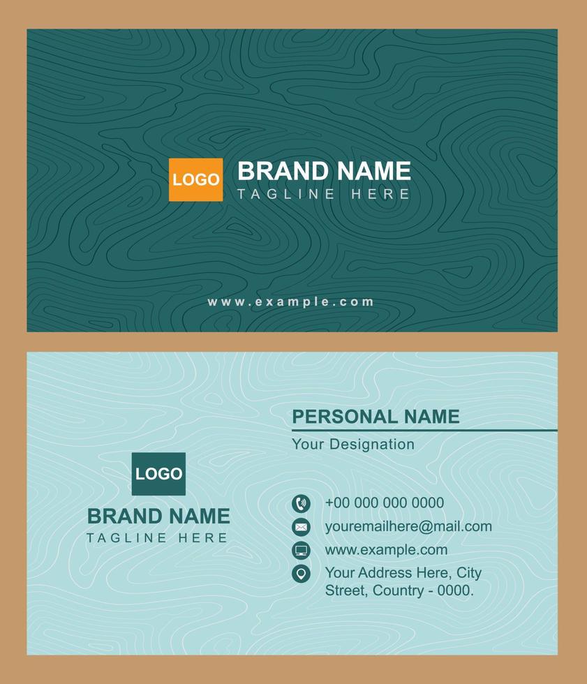 Modern Business Card Templet vector