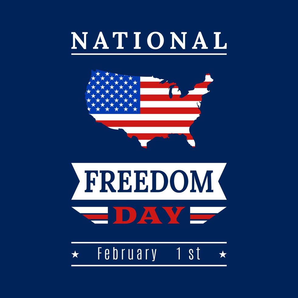 Vector illustration of national freedom day.