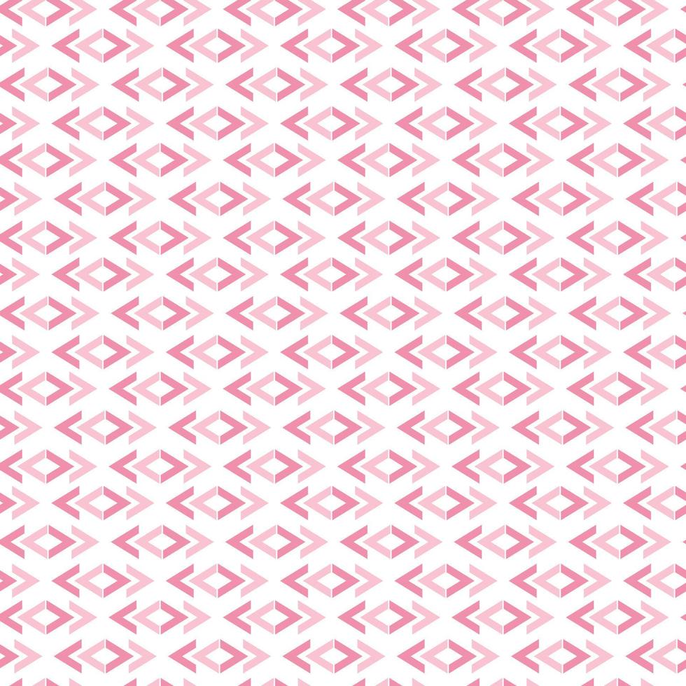 Cute seamless hand-drawn patterns. Stylish modern vector patterns with diamonds of bright pink and light pink color. Funny Children's Repeating Pink Print
