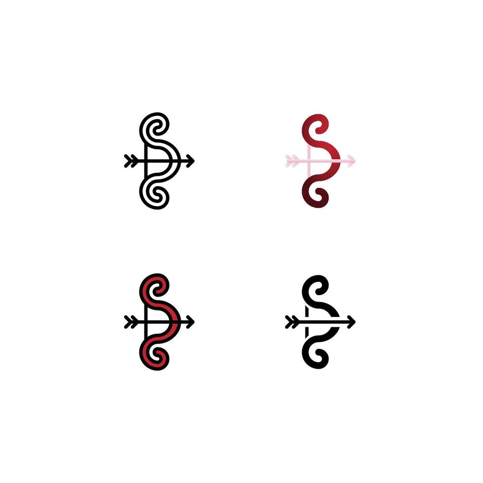 Bow And Arrow vector