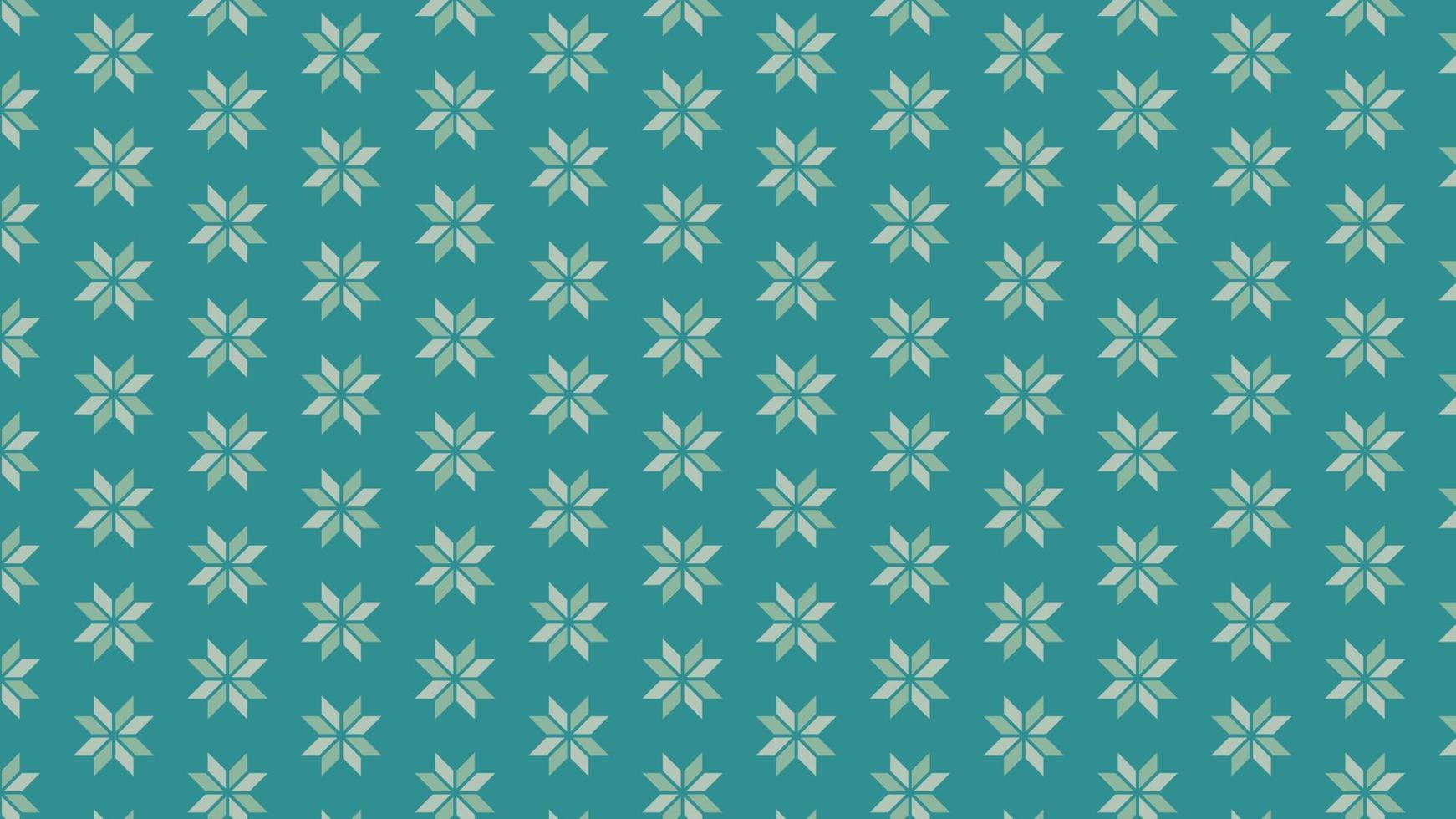Flaky Snowflake Set IV vector