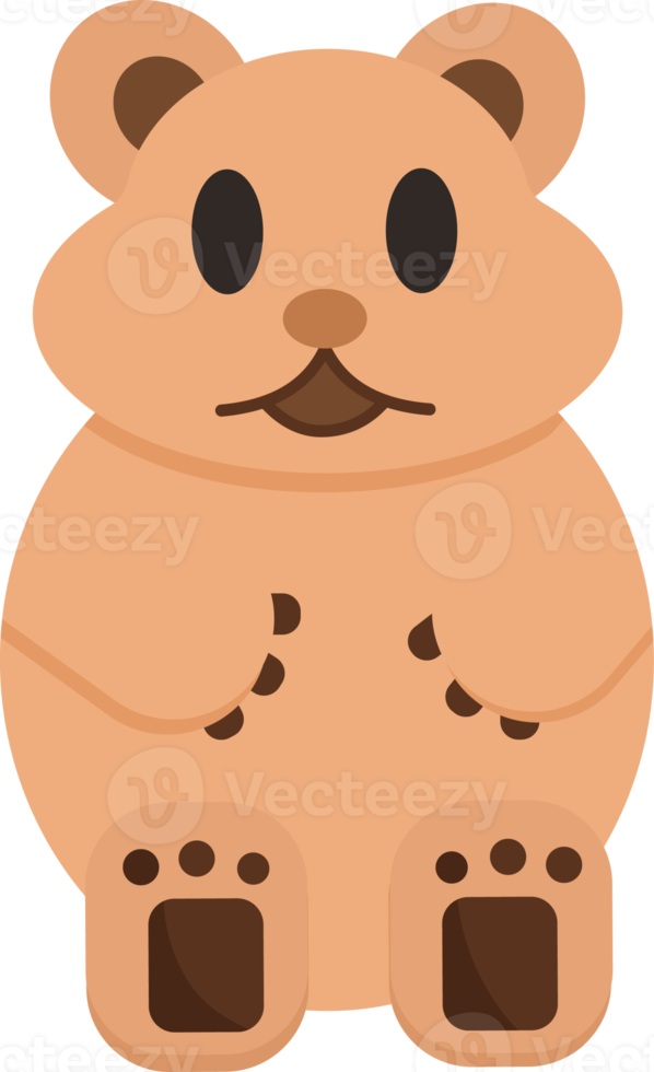 teddy bear icon, Christmas seasonal. png