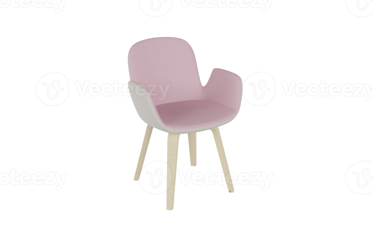 Sofasessel aus einem 3D-Programm erstellt png