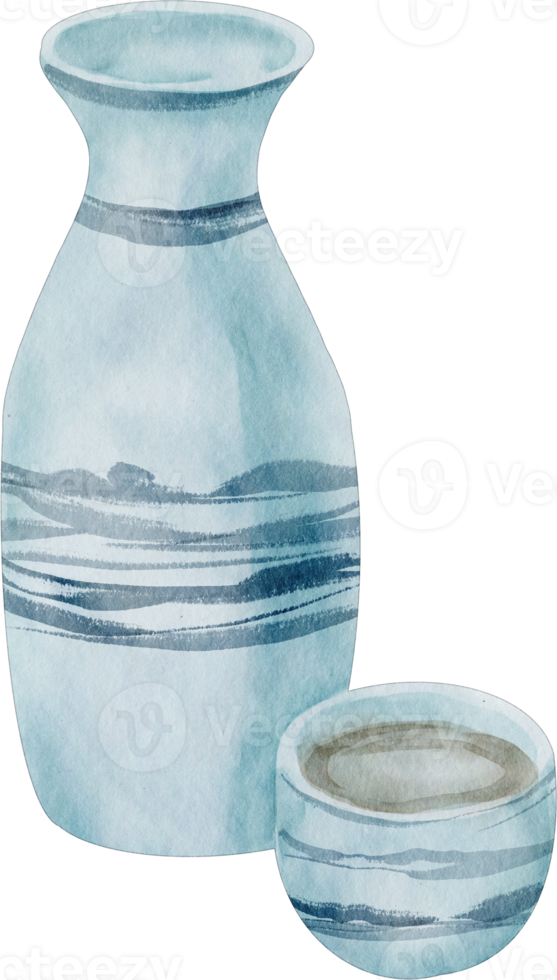 Sake-ClipArt-Element png