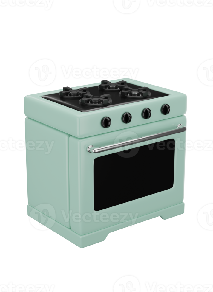 3D cute cooking stove png