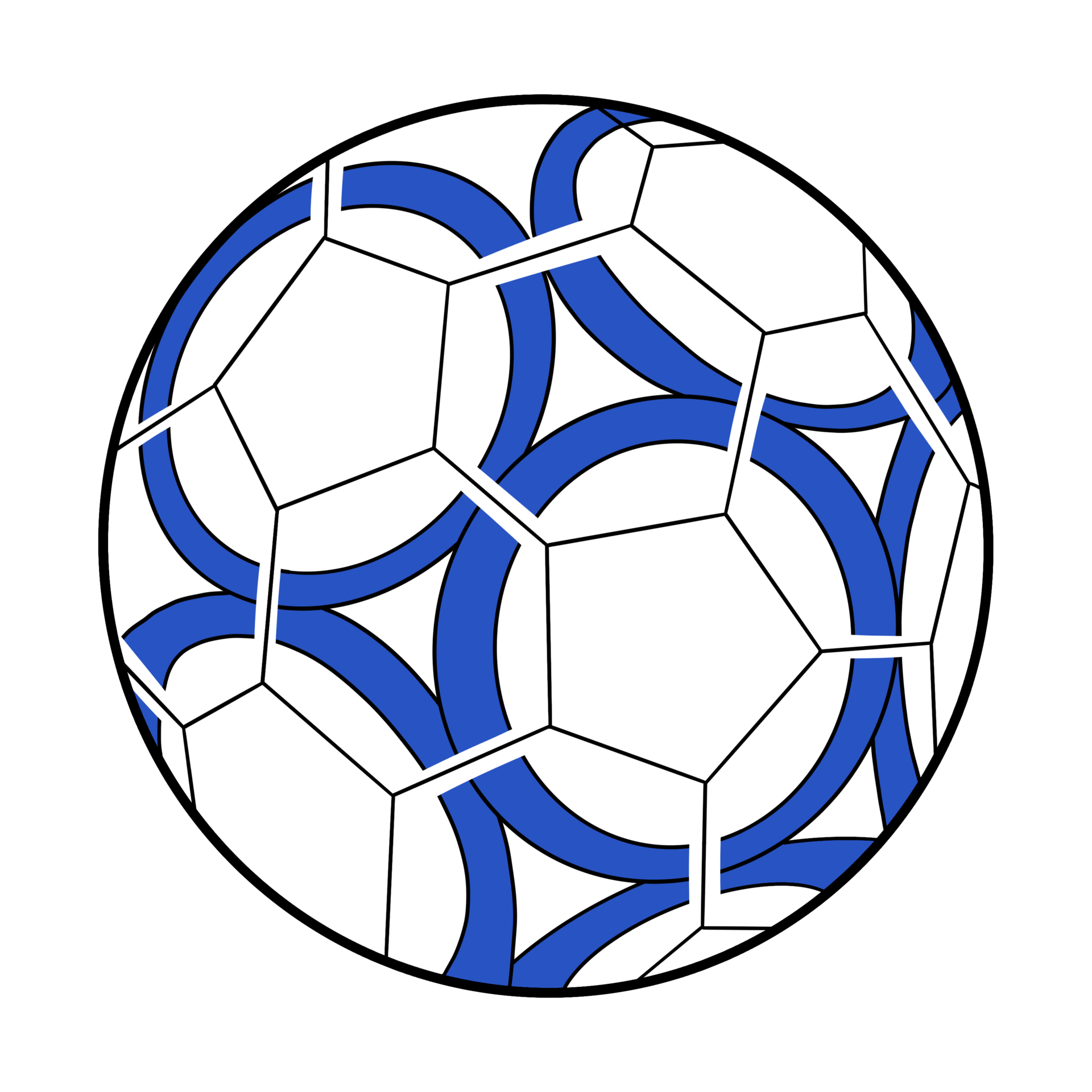 Uma Bola De Futebol Azul Amarela PNG , Clipart De Futebol, Futebol, Figura  De Futebol Imagem PNG e PSD Para Download Gratuito