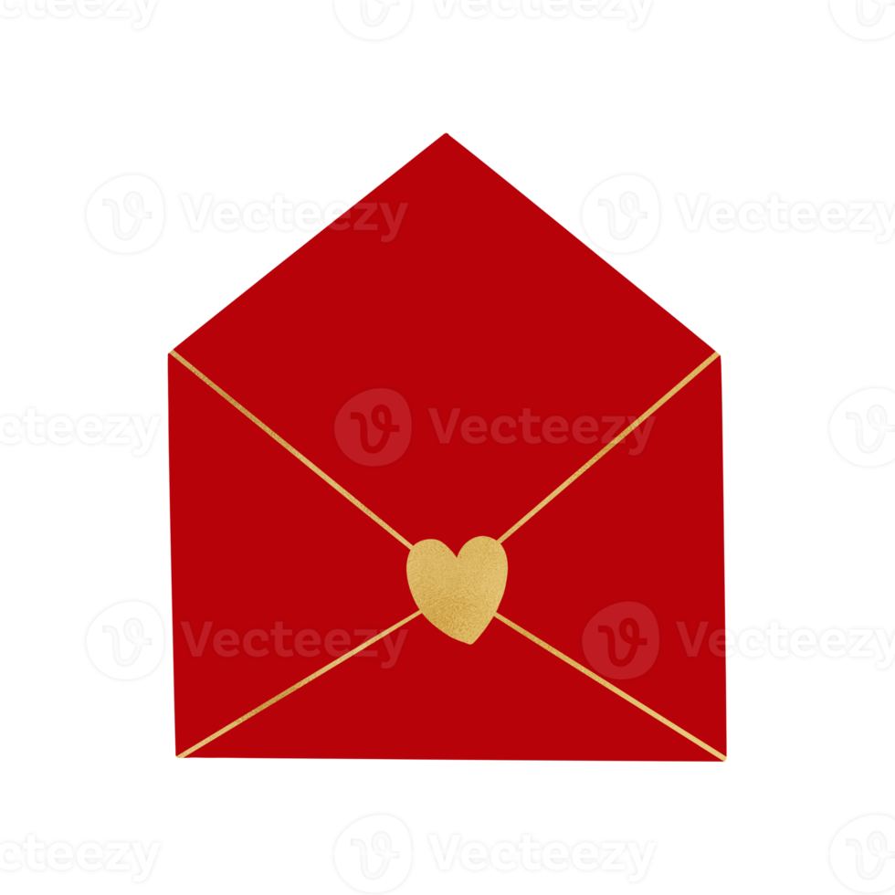 Elegant Red Envelope png