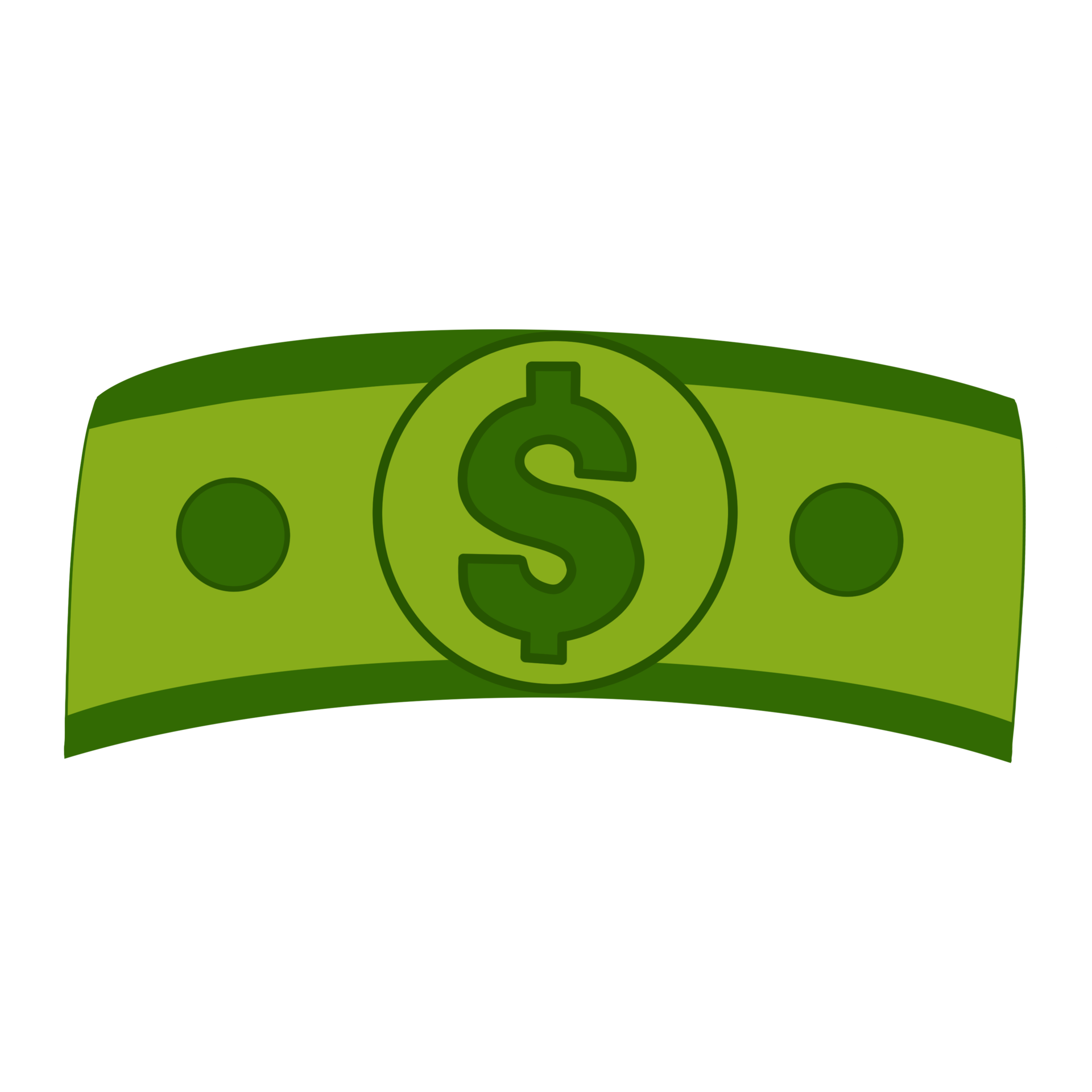Green Dollar Cash 15736375 PNG