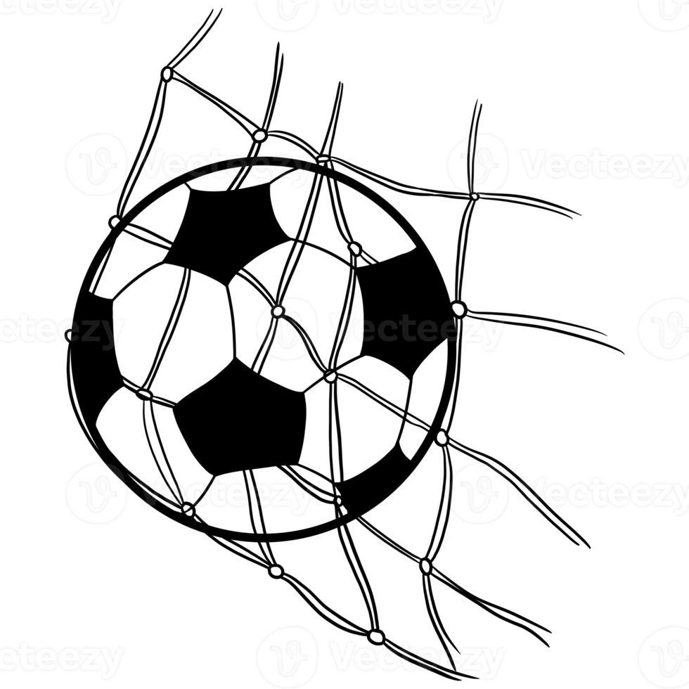 Soccer Ball Net Goal png