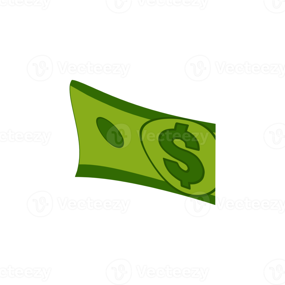 Green Dollar Cash png