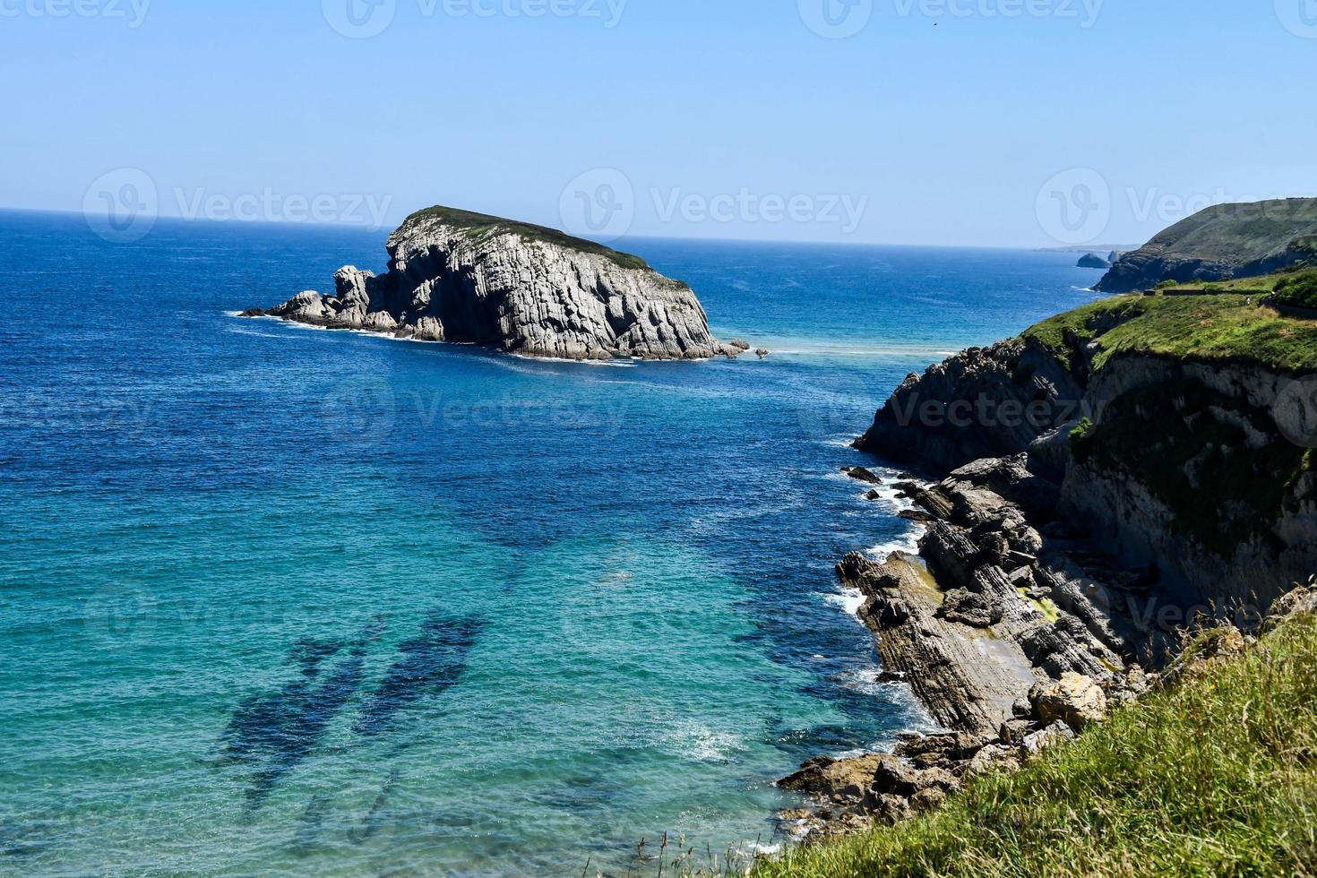 Seascape in summer photo