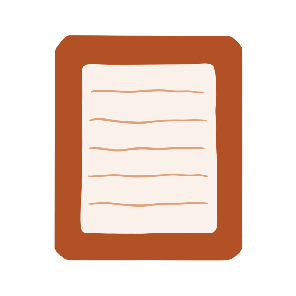 Daily Planner Memo Note Paper. Cute Notepad. png