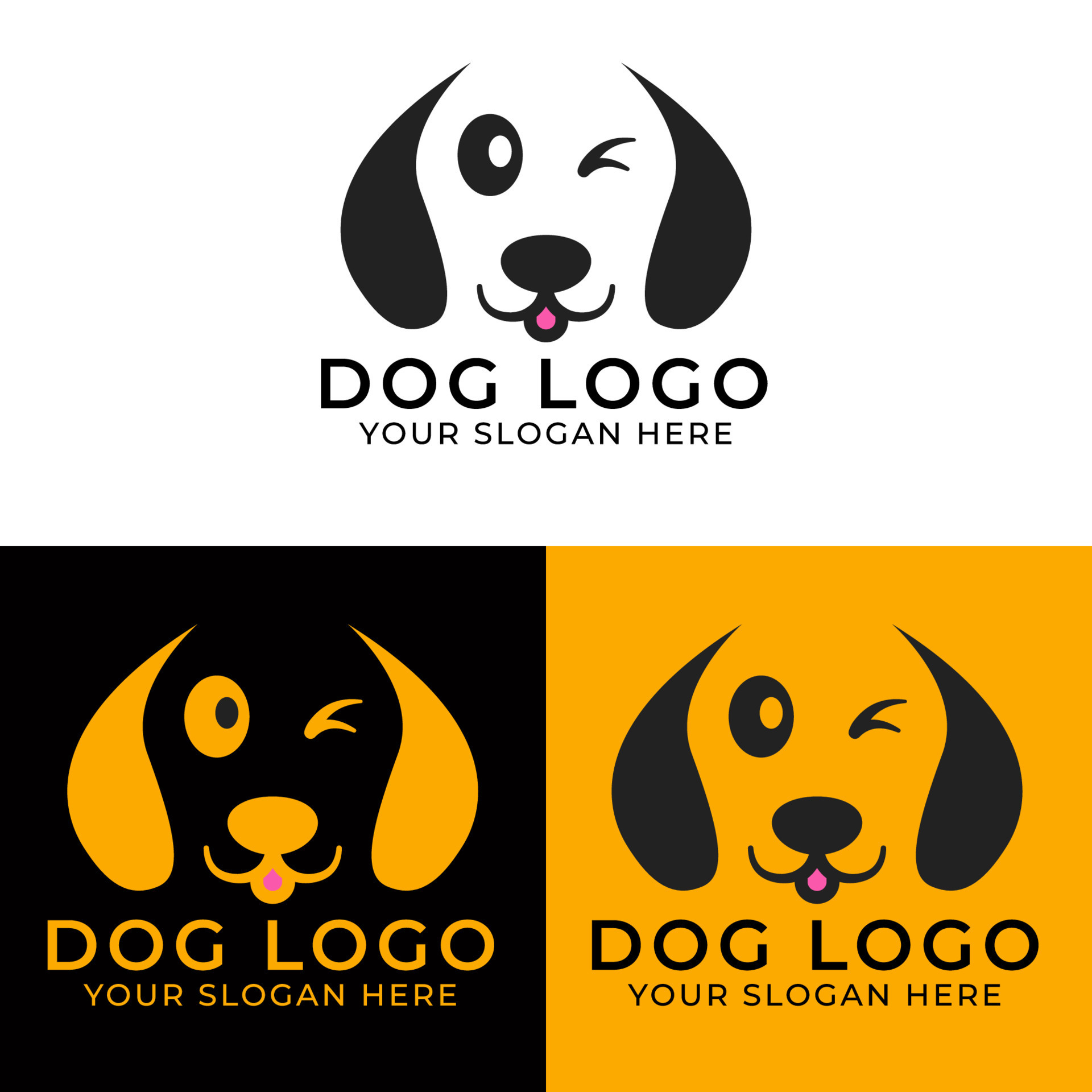 simple-vector-dog-logo-design-dog-logo-illustration-15736764-vector