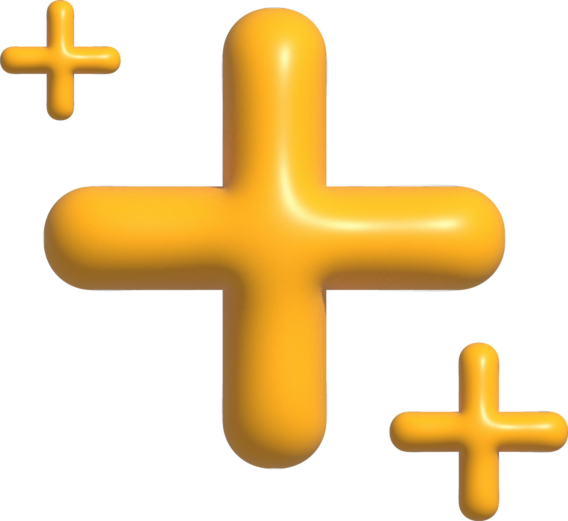 3D yellow stars sparkle firework, Decoration twinkle, shiny flash