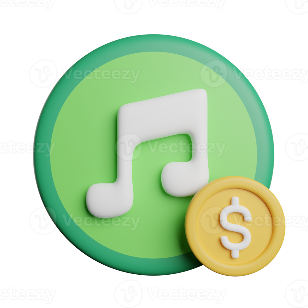 Music Royalti Money png