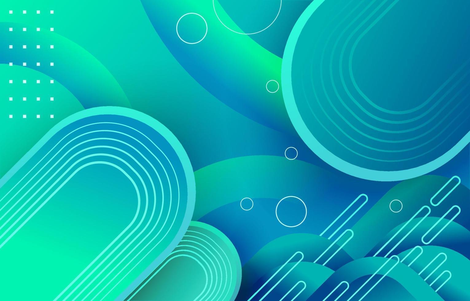 Background of Modern Diagonal Shape in Blue and Green Combo vector