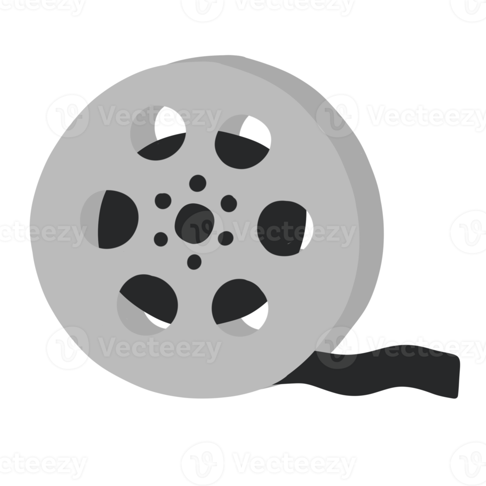 illustration de rouleau de film de cinéma png