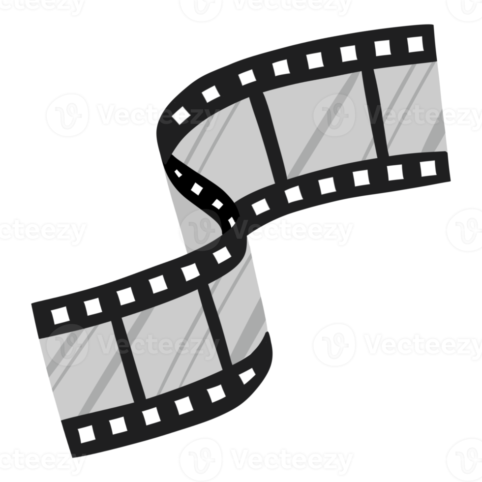 illustration de rouleau de film de cinéma png