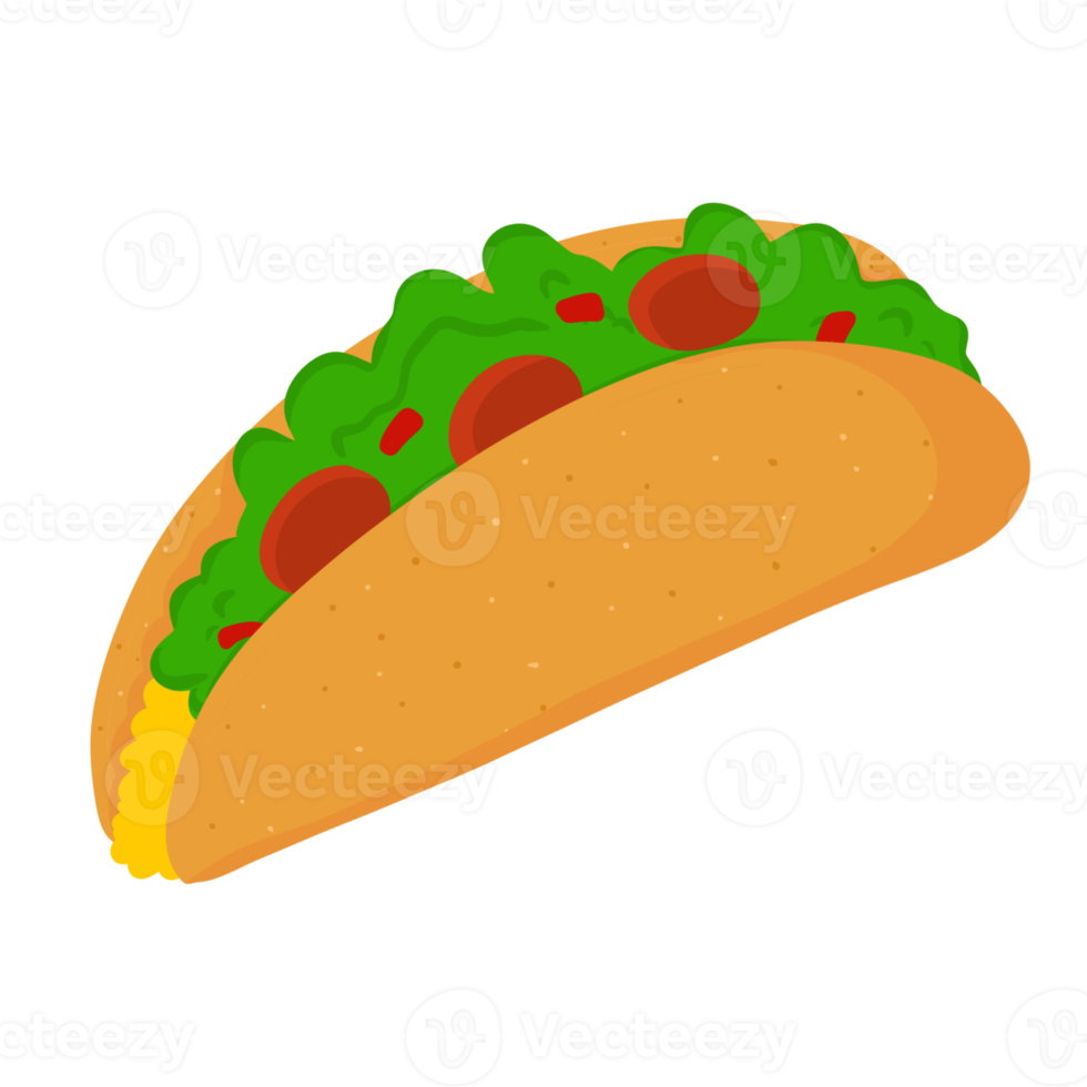 Taco Hand Drawn png