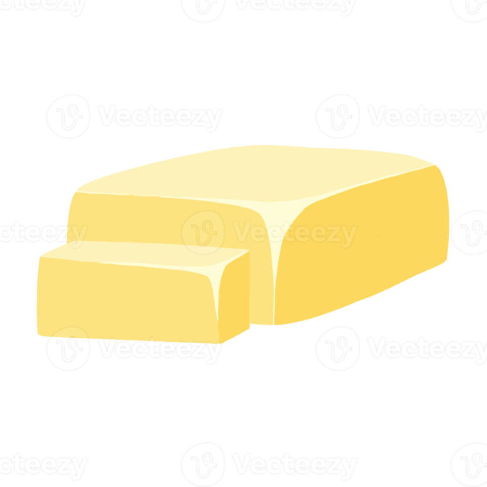 Stück Butter Abbildung png