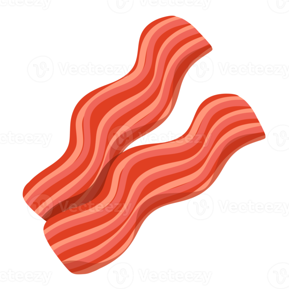 Bacon Hand Drawn png