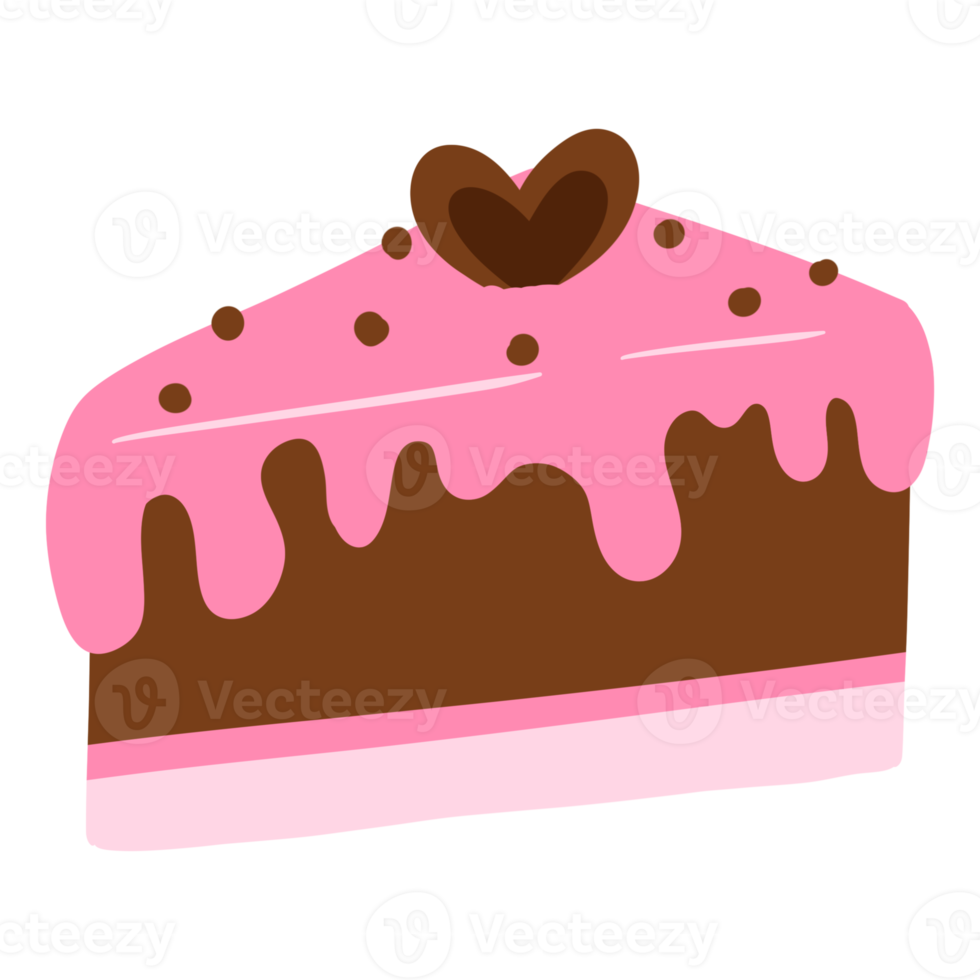 Slice of Cake Illustration png