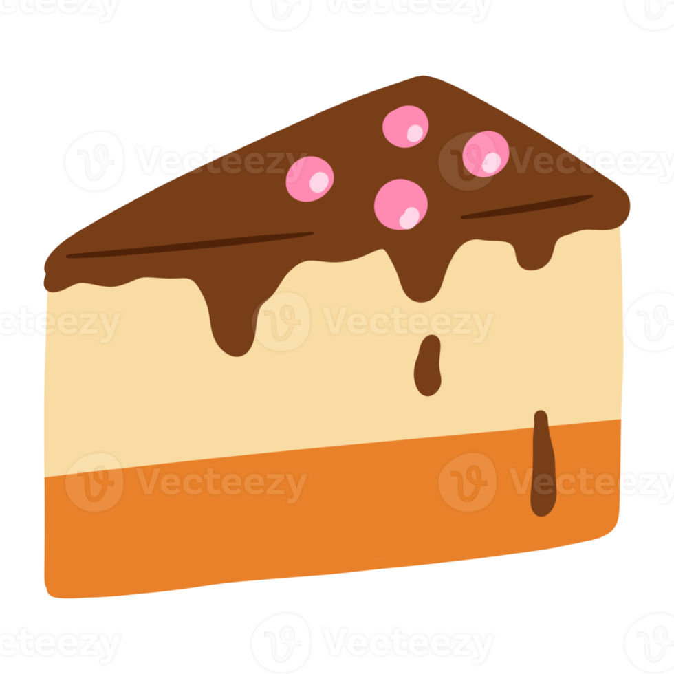 rebanada de pastel ilustración png