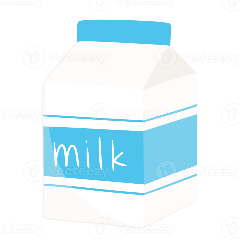 Carton of Milk Illustration png
