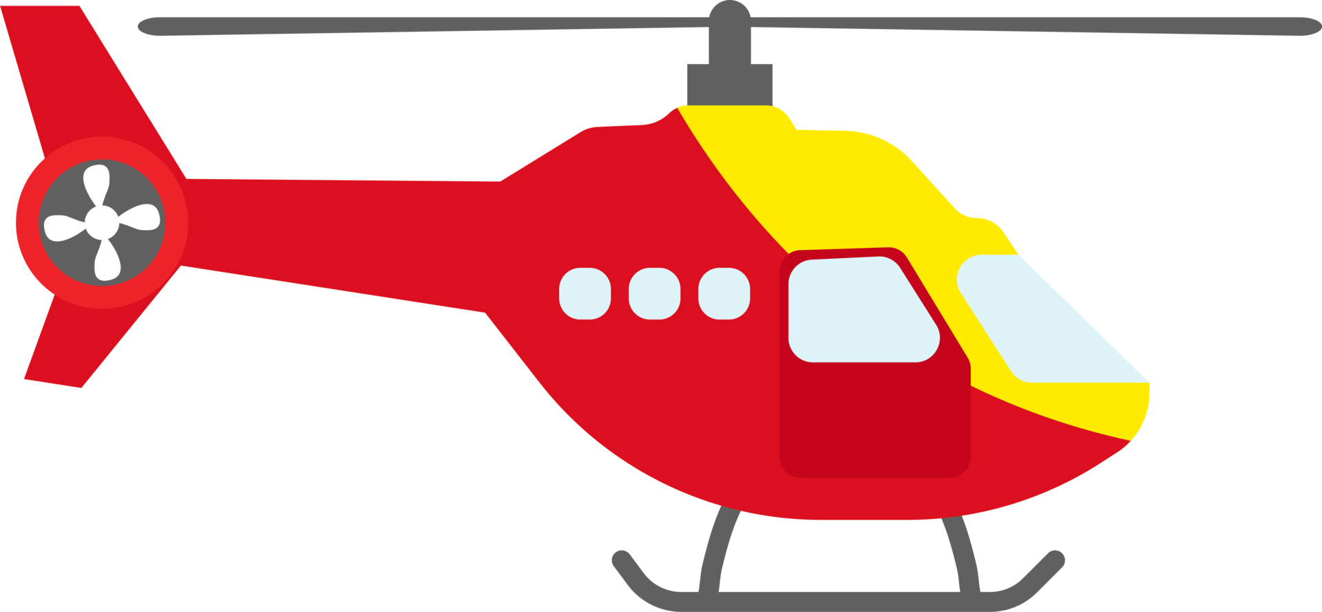 Free Cute Kids Colorful Cartoon Helicopter 15738491 PNG with Transparent  Background