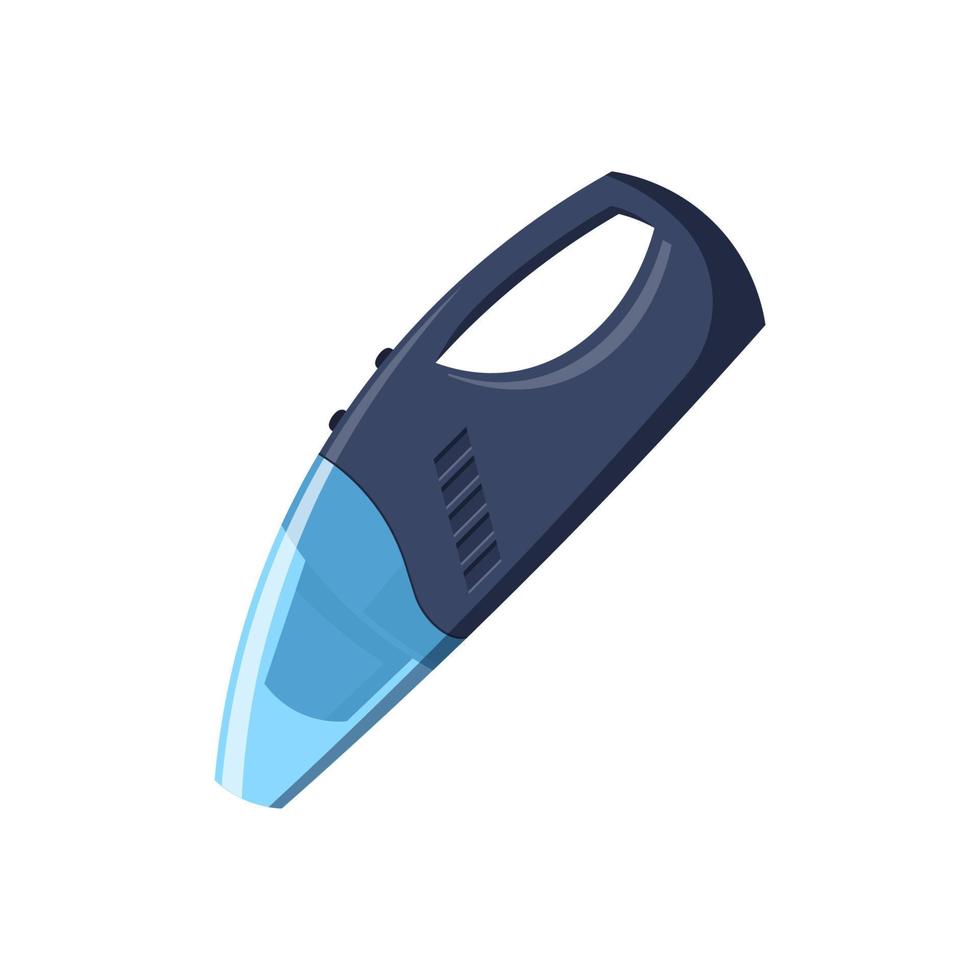 Hand held vacuum cleaner vector