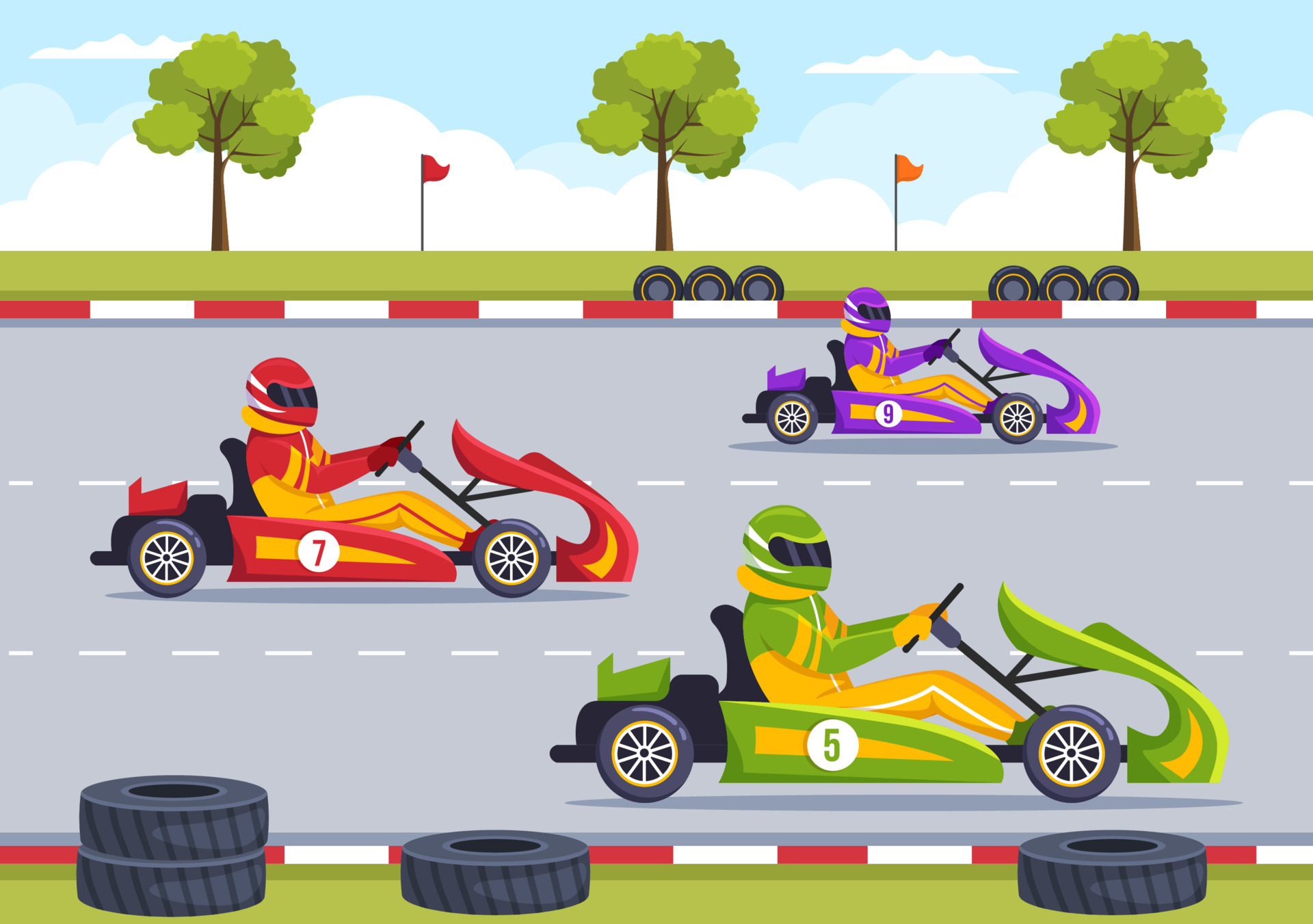 Karting Sport with Racing Game Go Kart or Mini Car on Small Circuit Track in Flat Cartoon Hand Drawn Template Illustration 15739605 Vector Art at Vecteezy Karting Sport with Racing Game Go Kart or Mini Car on Small Circuit Track in Flat Cartoon Hand Drawn Template Illustration 15739605 Vector Art at Vecteezy